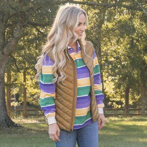 SOUTHERN MARSH FRENCHMAN PIQUE RUGBY POLO (XLG)